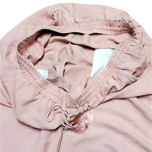 Lane Bryant Womens Pink Pull on Elastic waistband linen Pants - Picture 6 of 13